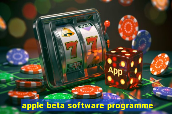 apple beta software programme